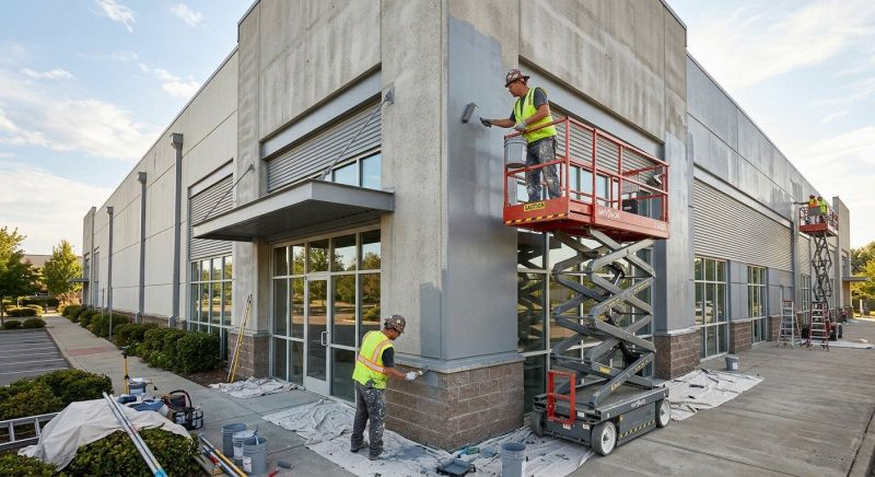 Commercial Concrete Painting in Longmont, CO