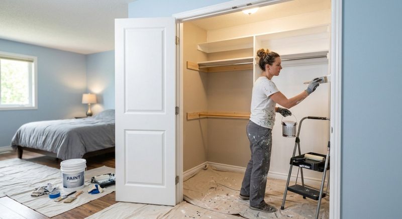 Interior Garage Painting in Waco, TX