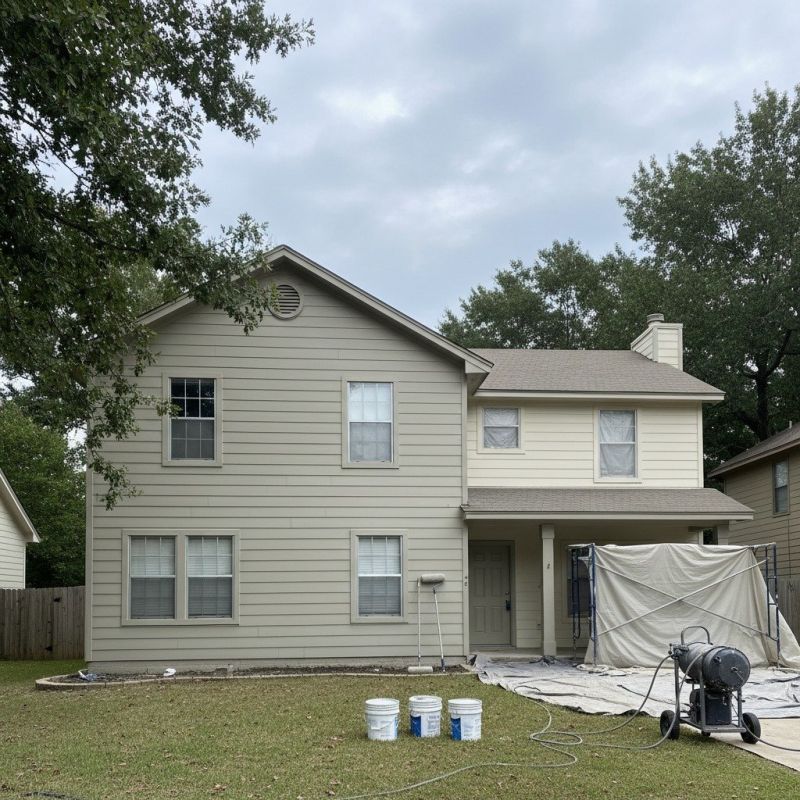 Vinyl Siding Painting in Longmont, CO